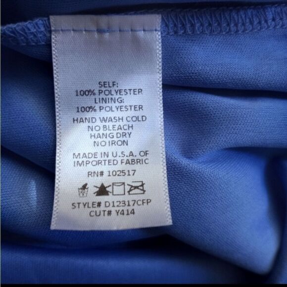 SOPRANO FLORAL BLUE DRESS SZ.S EUC - Picture 6 of 6